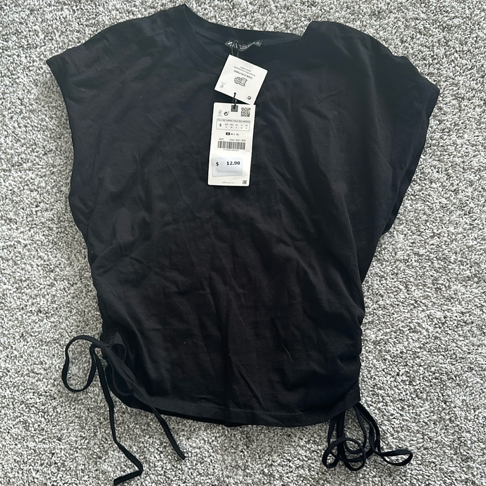 Women’s Zara side tie top